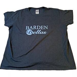 Barden Bellas T Shirt Women's XL Gray W/ Blue Graphic Pitch Perfect A Capella